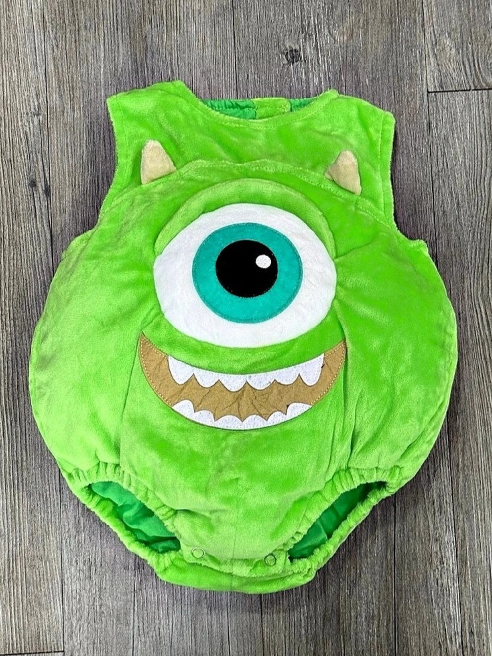 Pottery Barn Kids Mike Wazowski Disney Halloween Costume Baby 6-12M